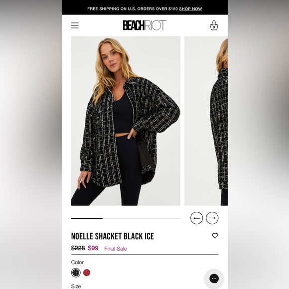 Beach Riot Flannel Shacket - Picture 2 of 6